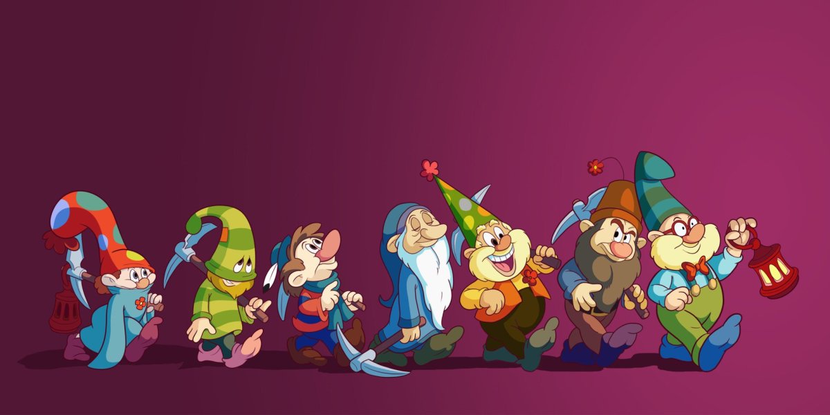 Семь гномов мультик Дисней