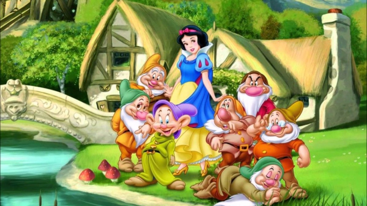 Белоснежка и Гномы детям