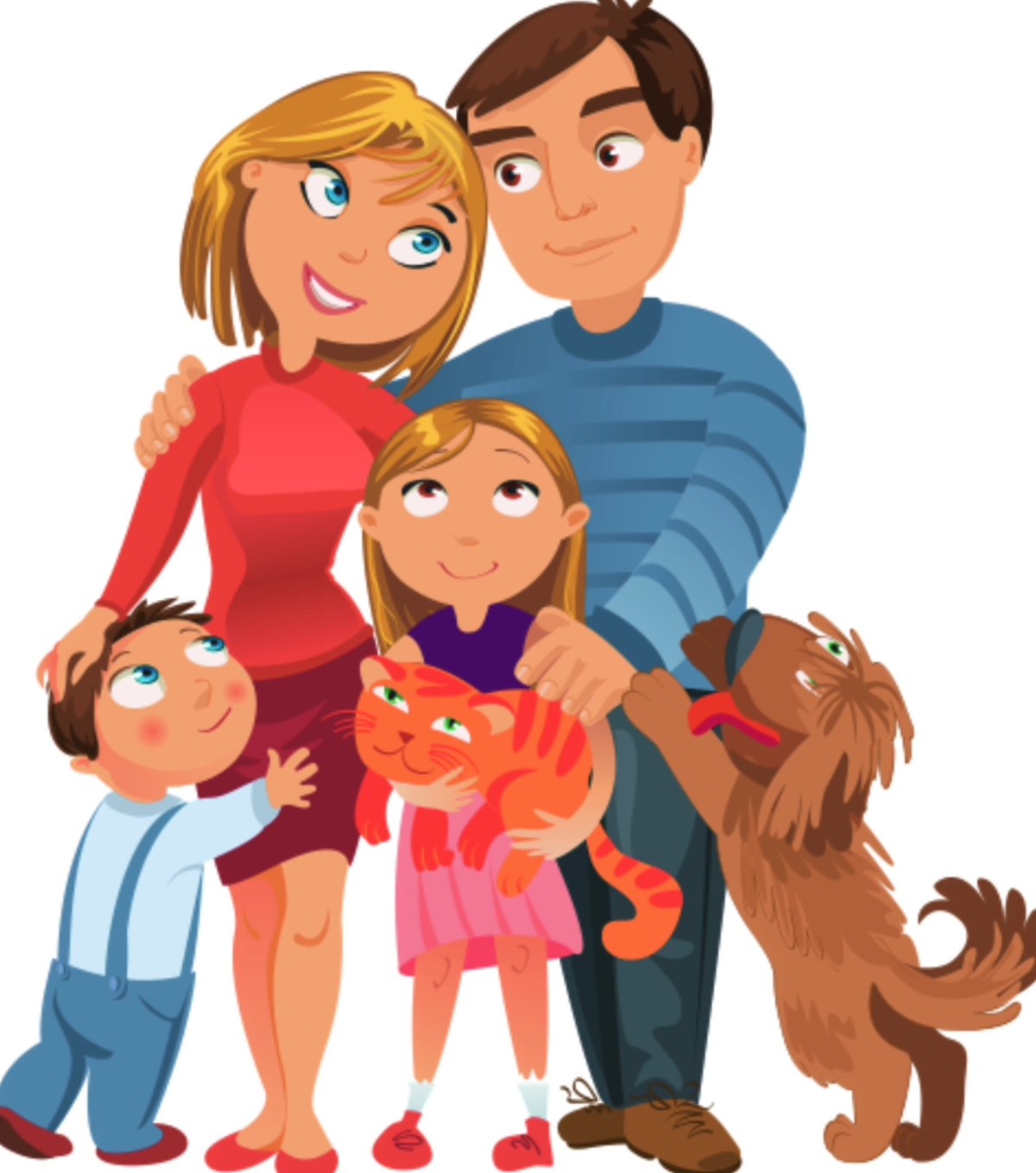 Рисунок всей семьи