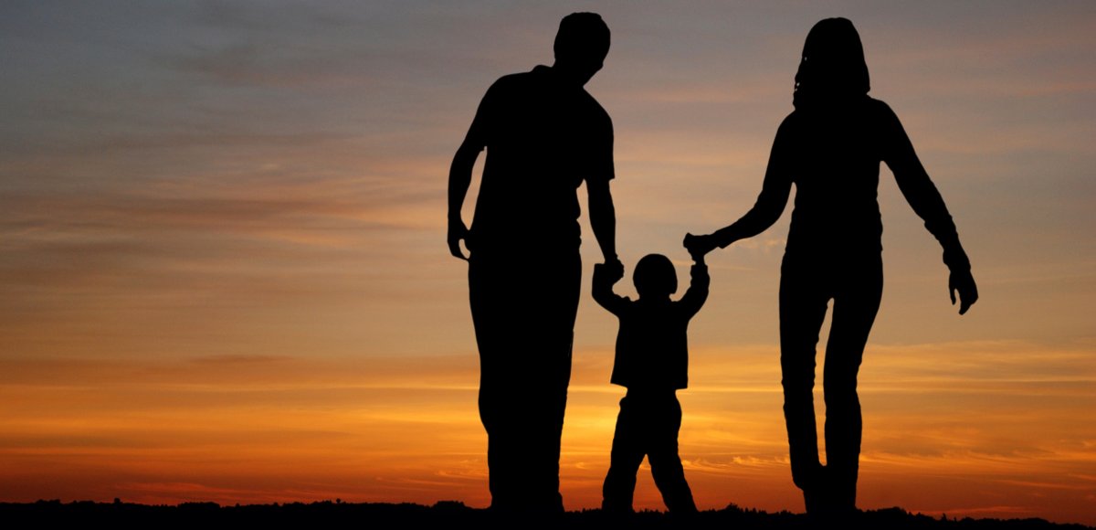 Родители и дети вектор