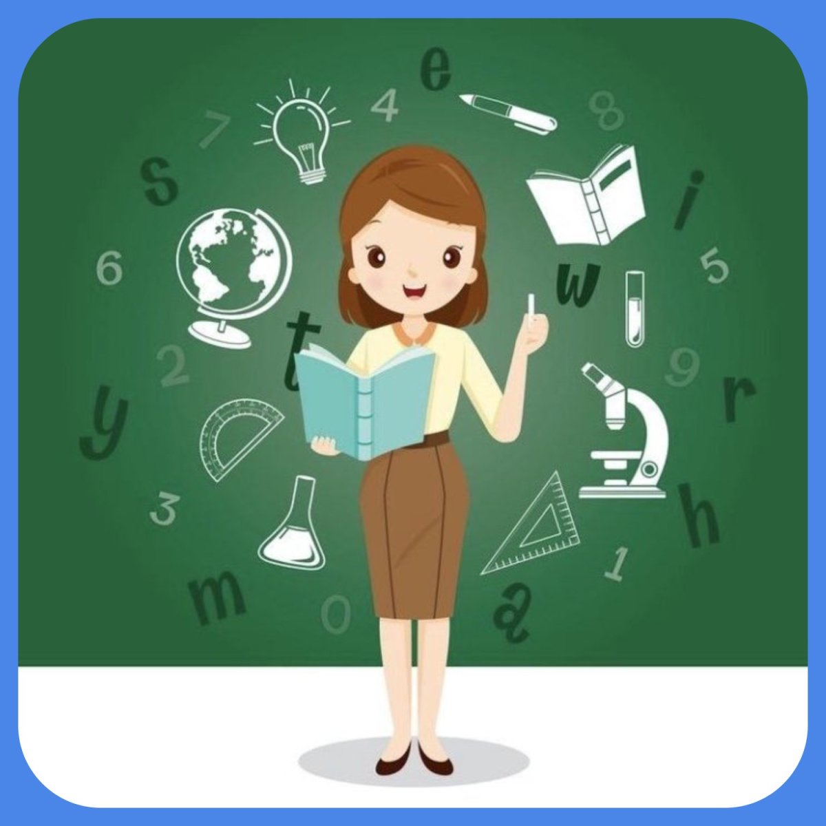 Современный учитель рисунок