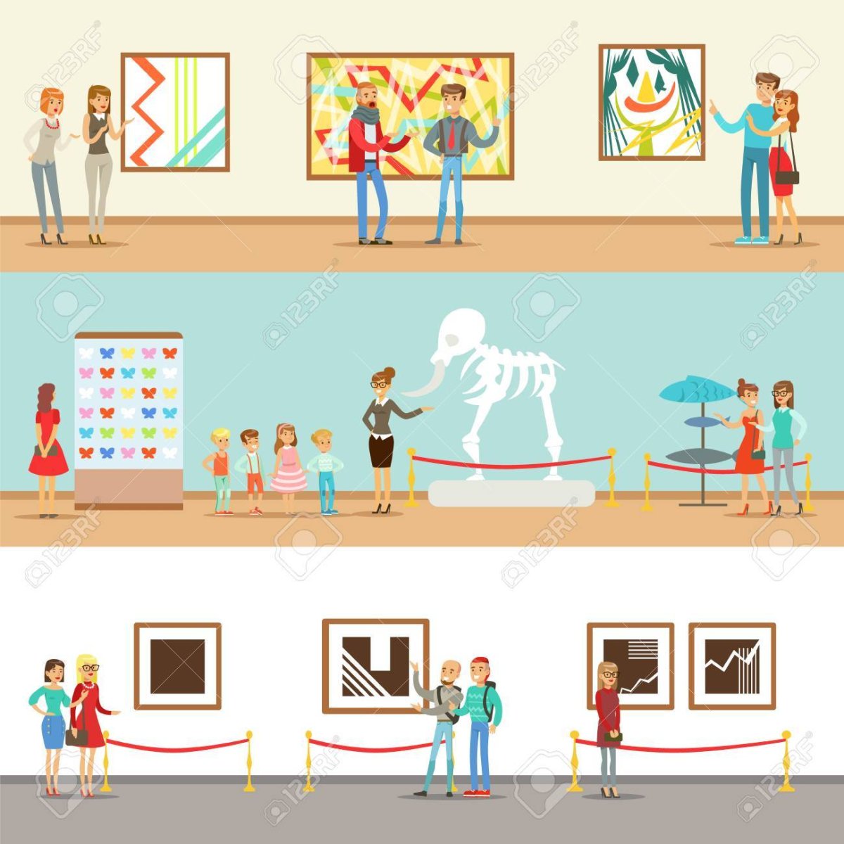 Рисунок экскурсия в музей