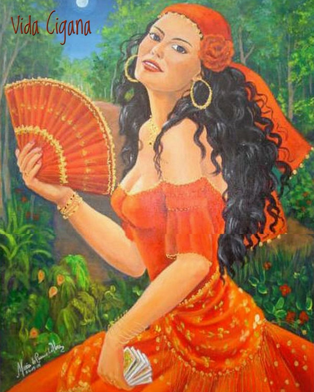 Цыганка Эсмеральда портрет