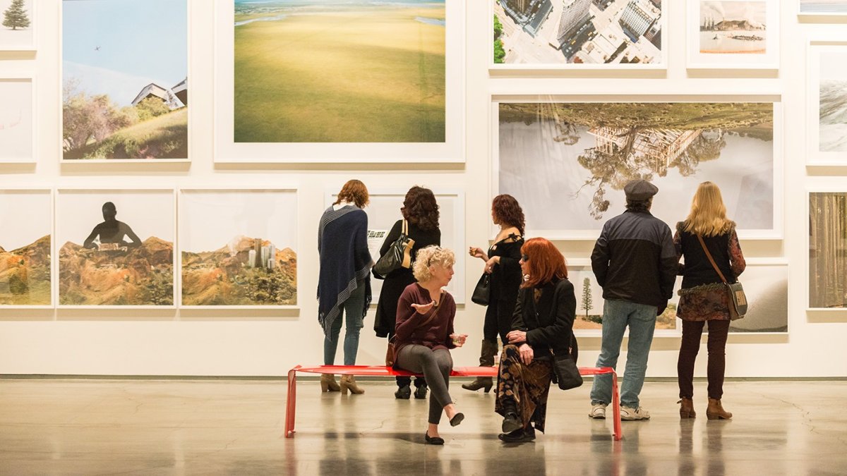 Дети в музее арт