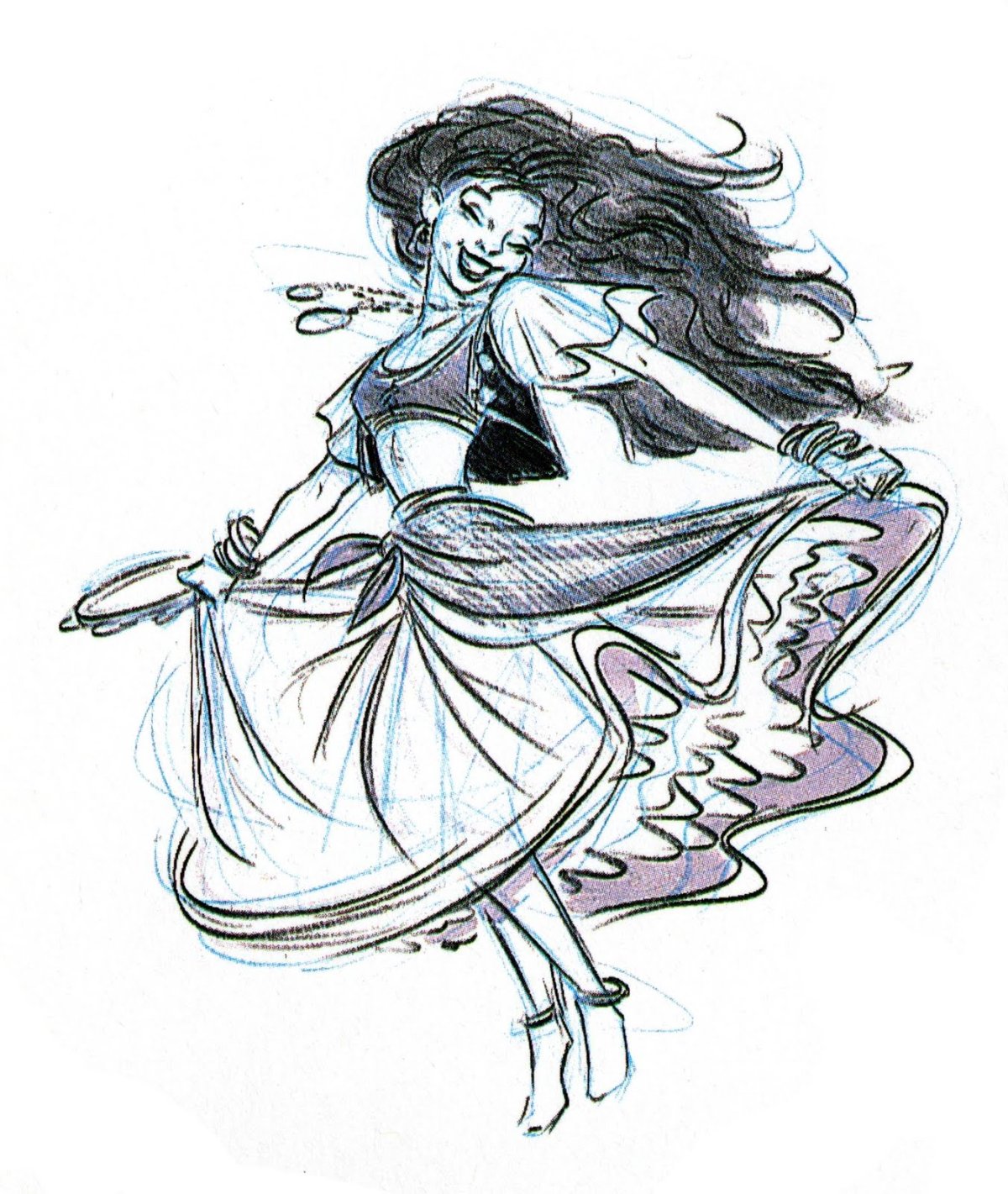 Шарж цыганка