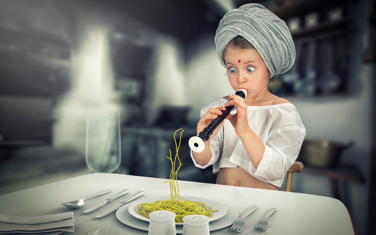 Смешная еда