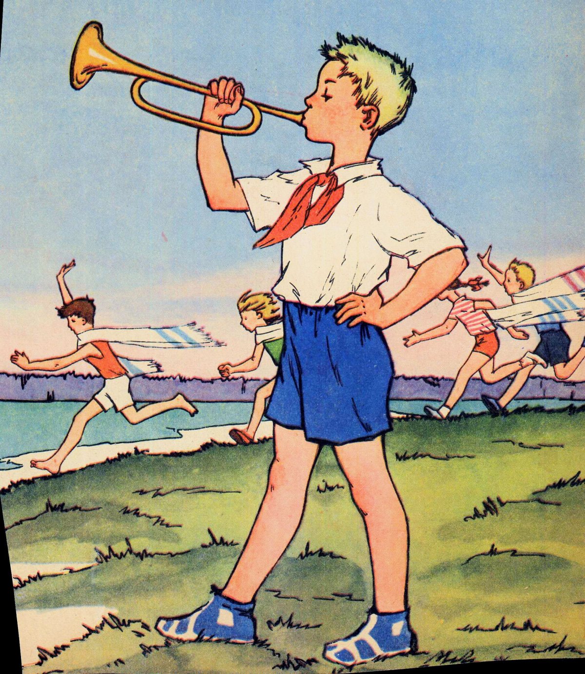 Пионер-горнист СССР