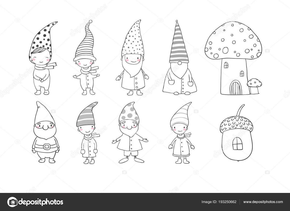 МК текстильного гнома