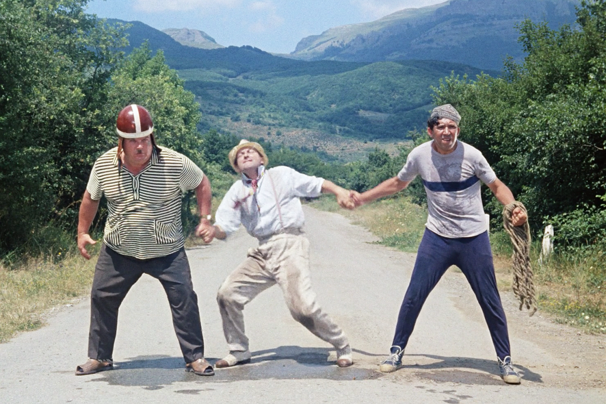 Вицин Никулин Моргунов силуэт