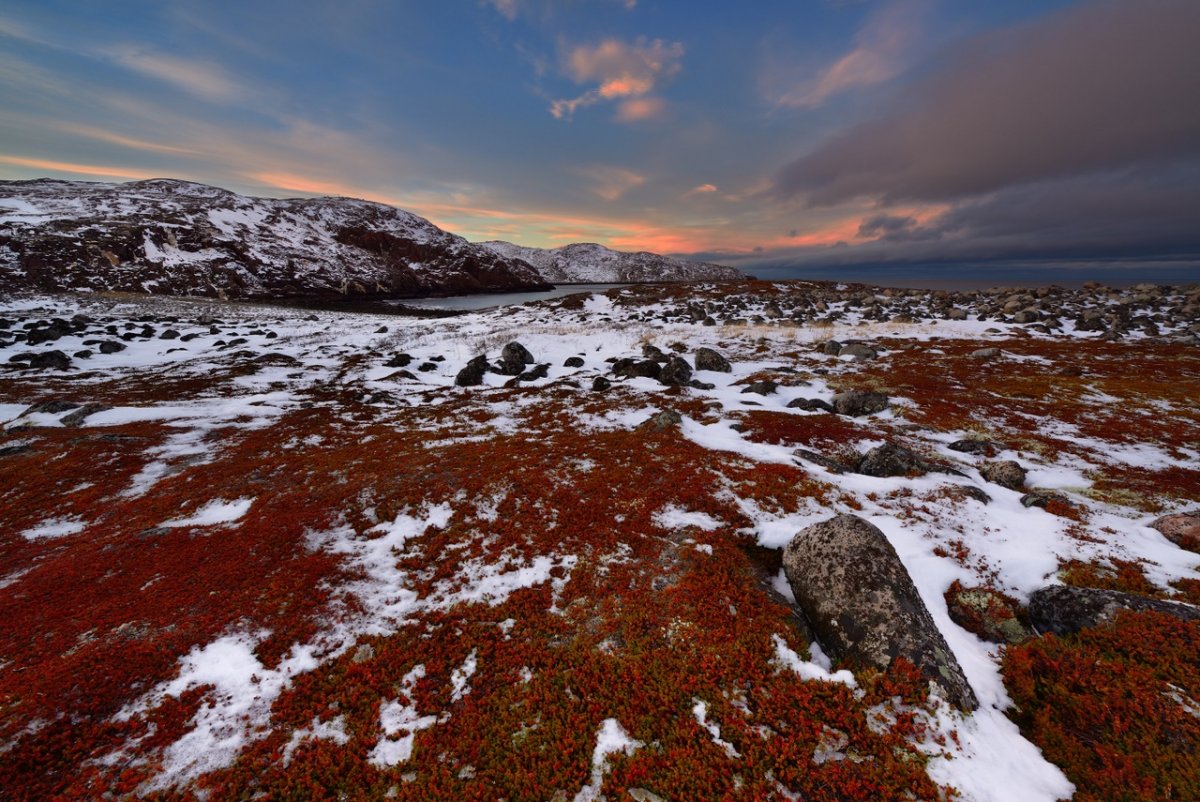 Кольский полуостров Териберка