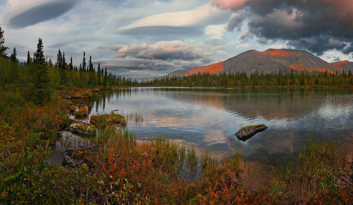 Кольский полуостров озеро Имандра
