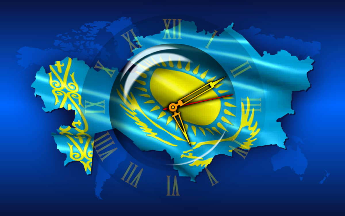 Казахстан на час раньше