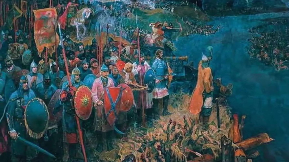 Русь в период образования единого русского государства карта