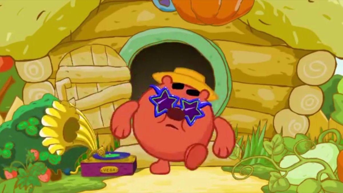 Смешарики Потапыч в каске