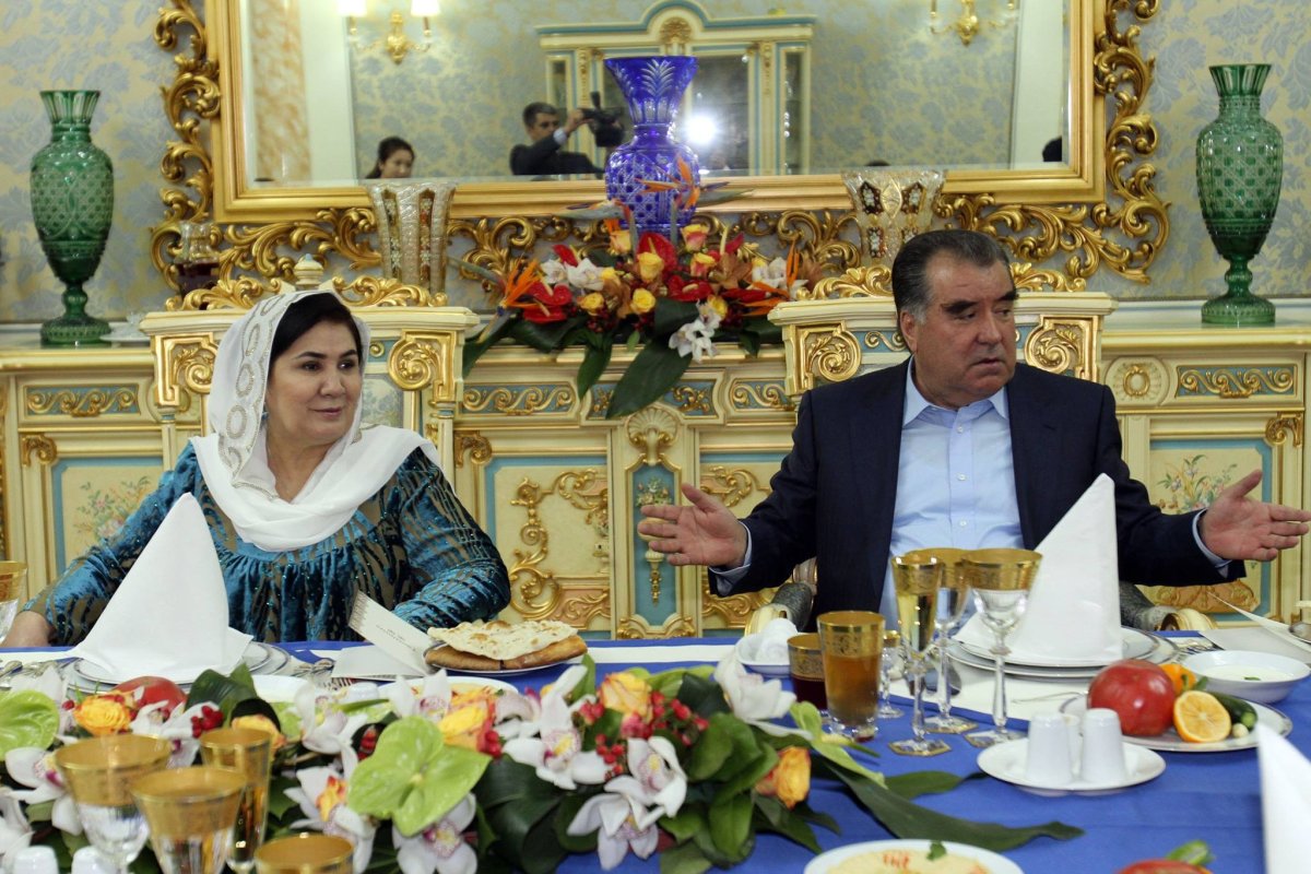 Жена президента Таджикистана Эмомали Рахмонов