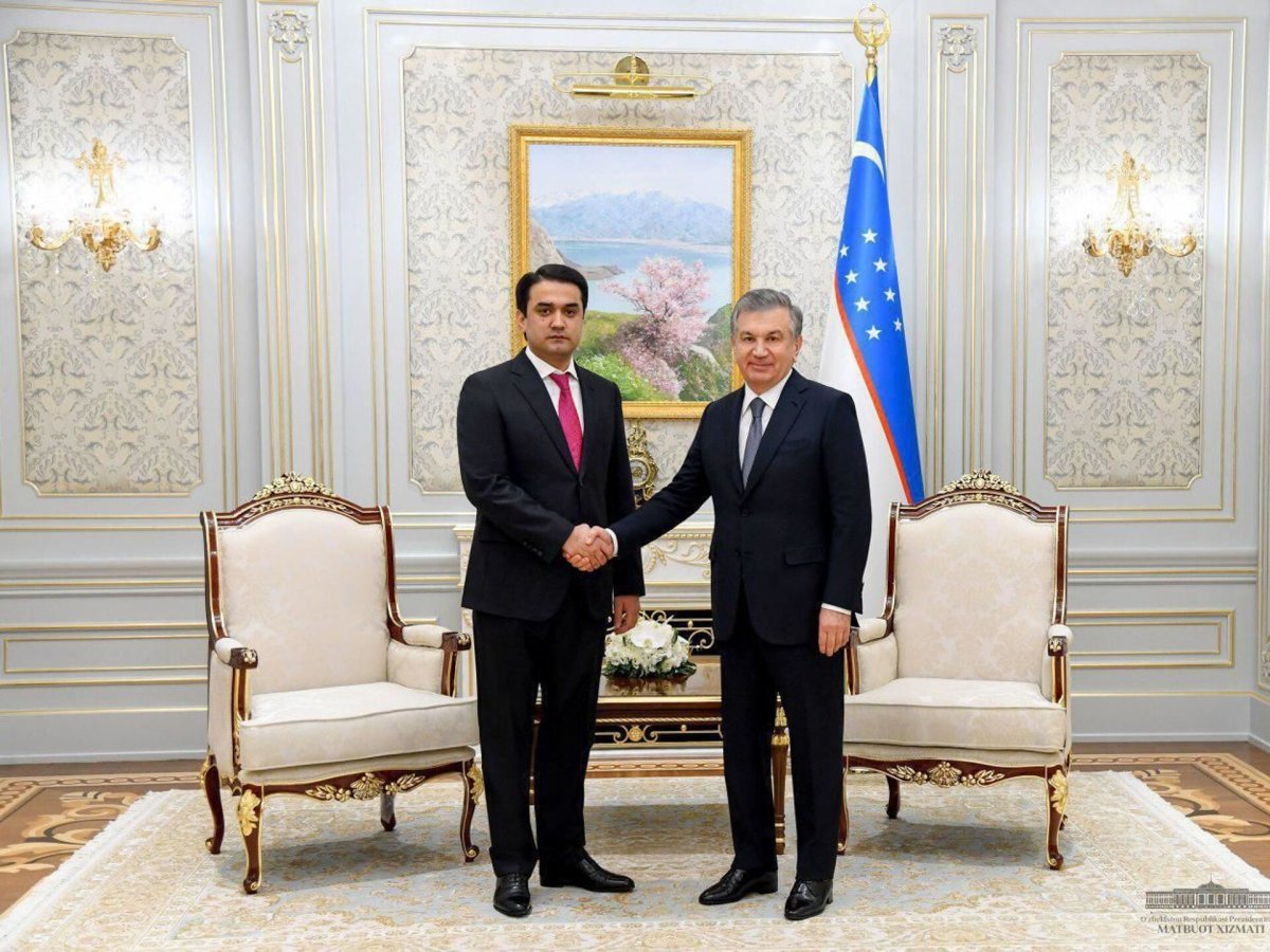 Шавкат Мирзияев и.президент.Таджикистана