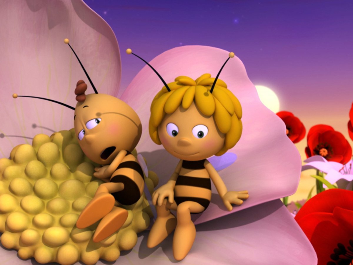 Пчелка Майя наклейки