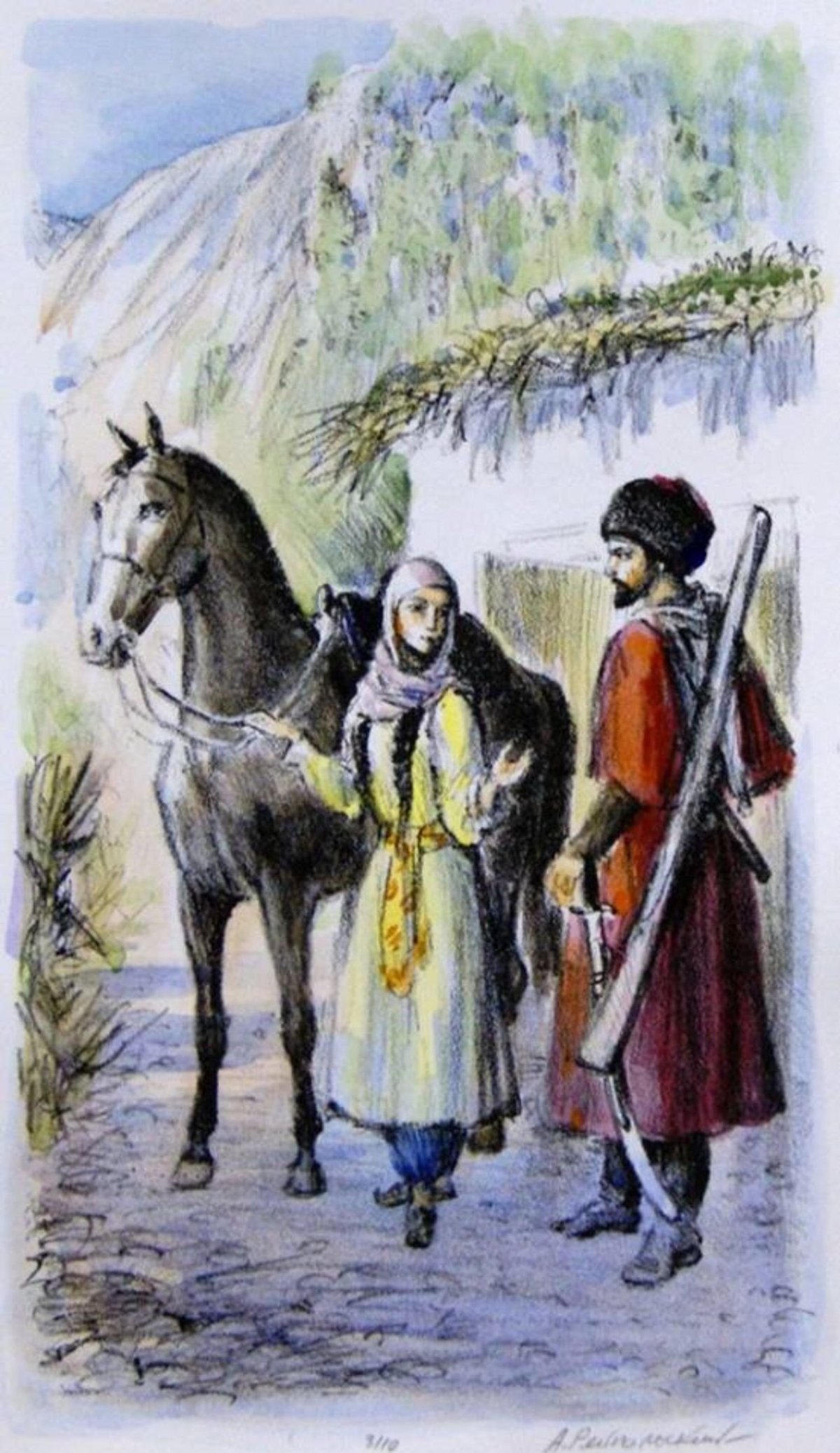 А Иткин кавказский пленник толстой