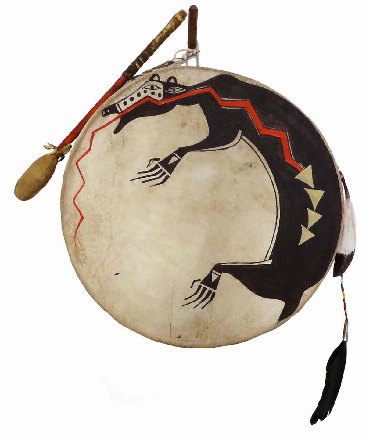 Бубен шамана с орлом