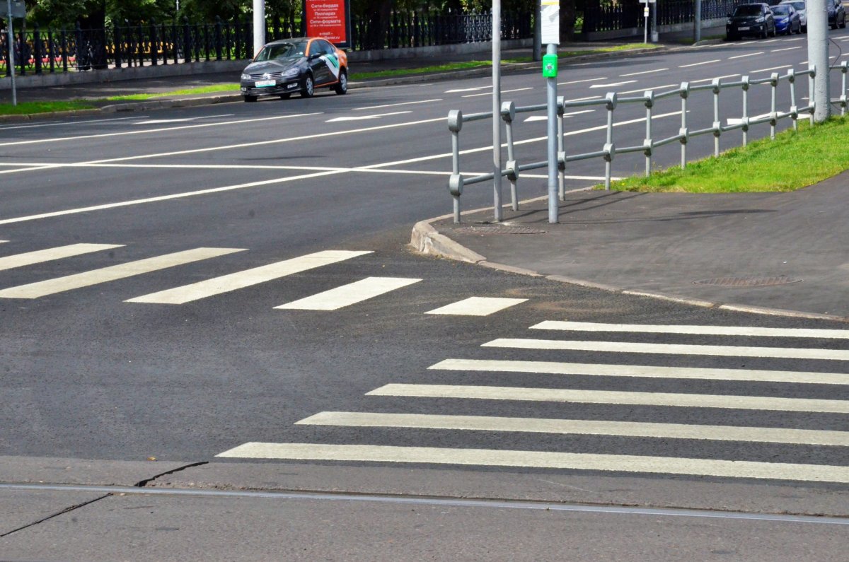 Островок безопасности на дороге для детей