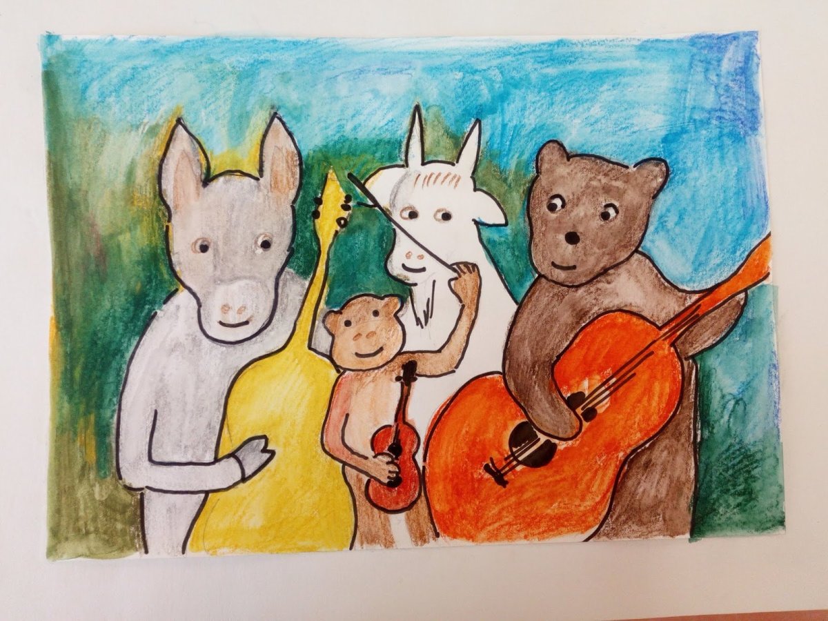 Квартет рисунок