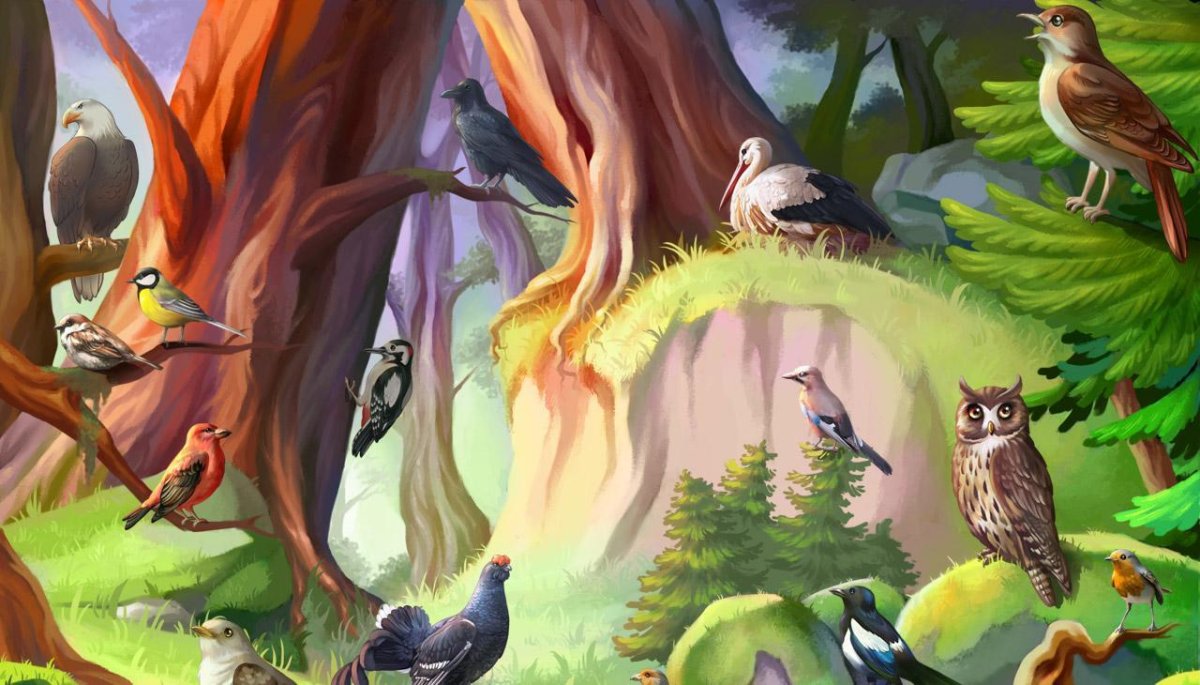 Обитатели сказочного леса