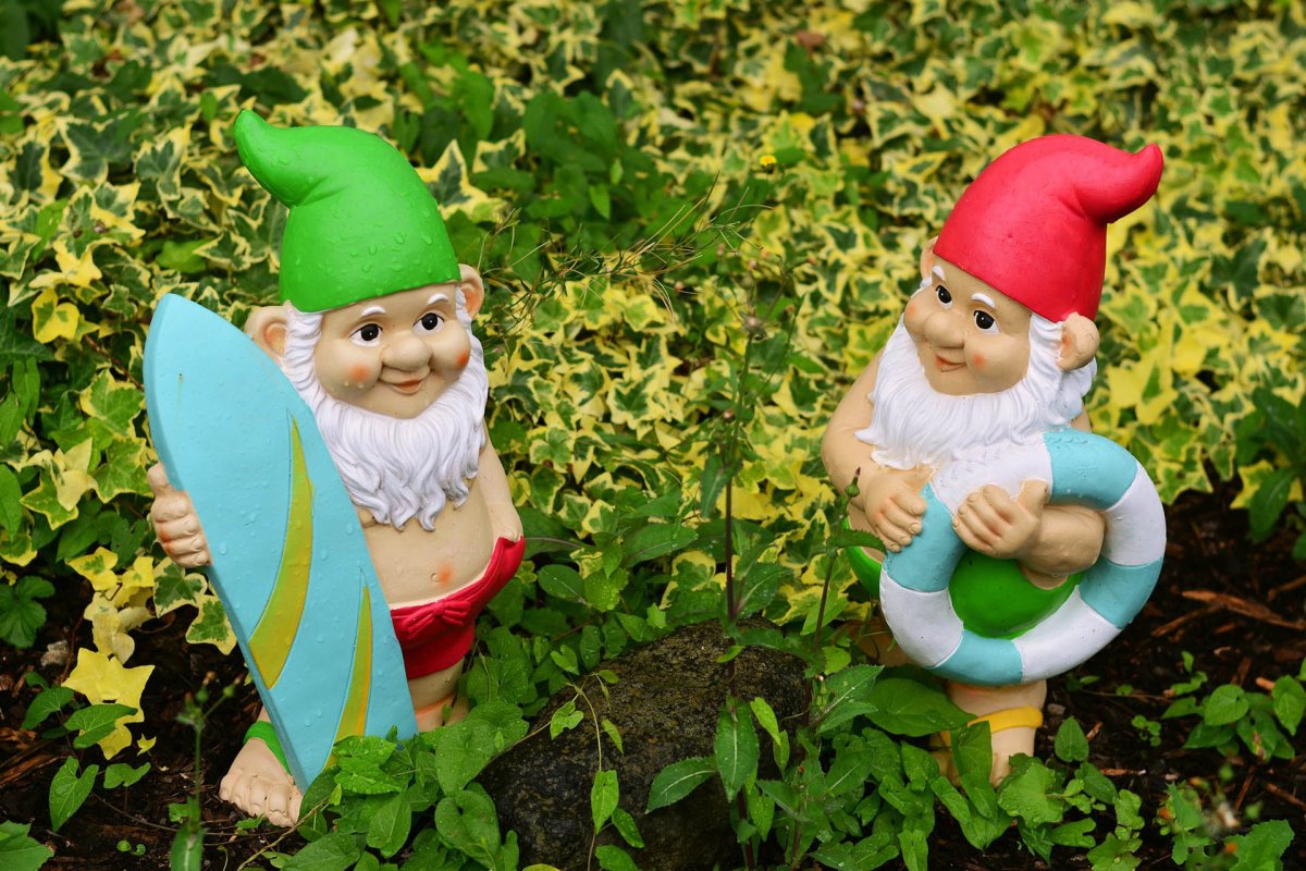 Гном на дачу