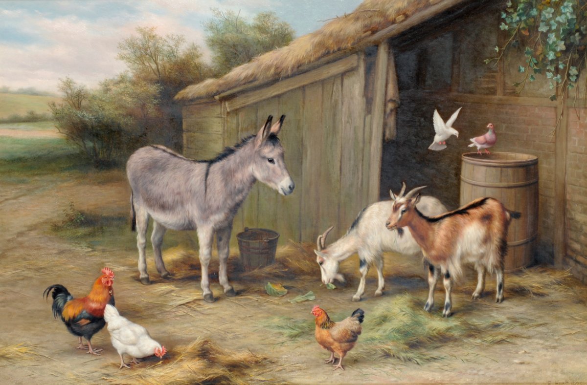 Далеко далеко на лугу пасутся ко мультфильм