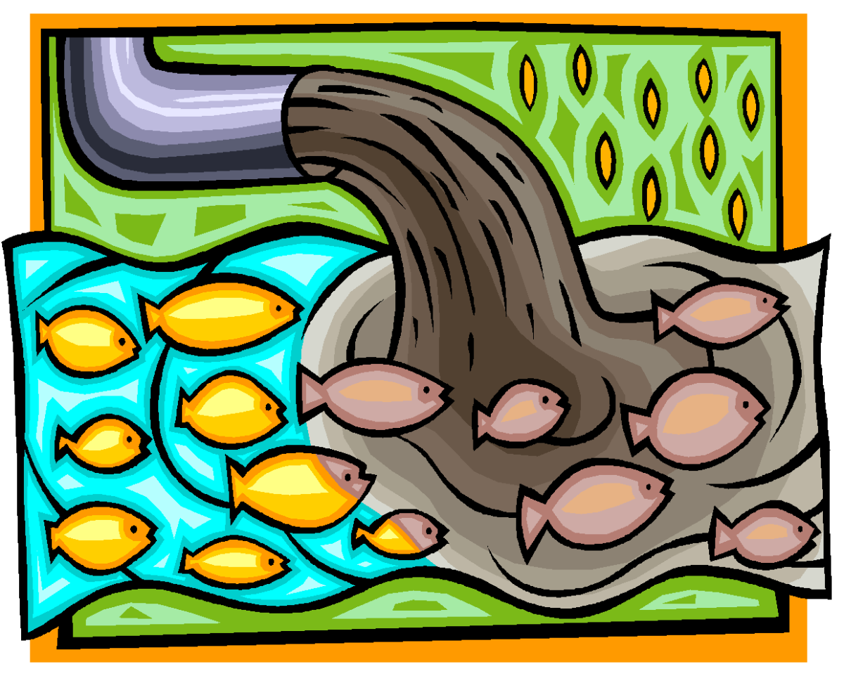 Рисунок на тему загрязнение океана