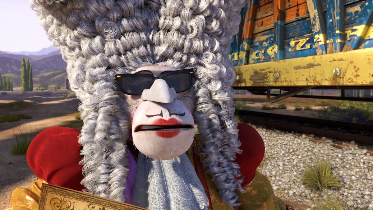 Король Версальский из Мадагаскар 3