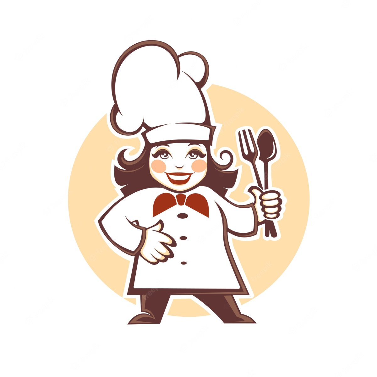 Мальчик шеф повар вектор