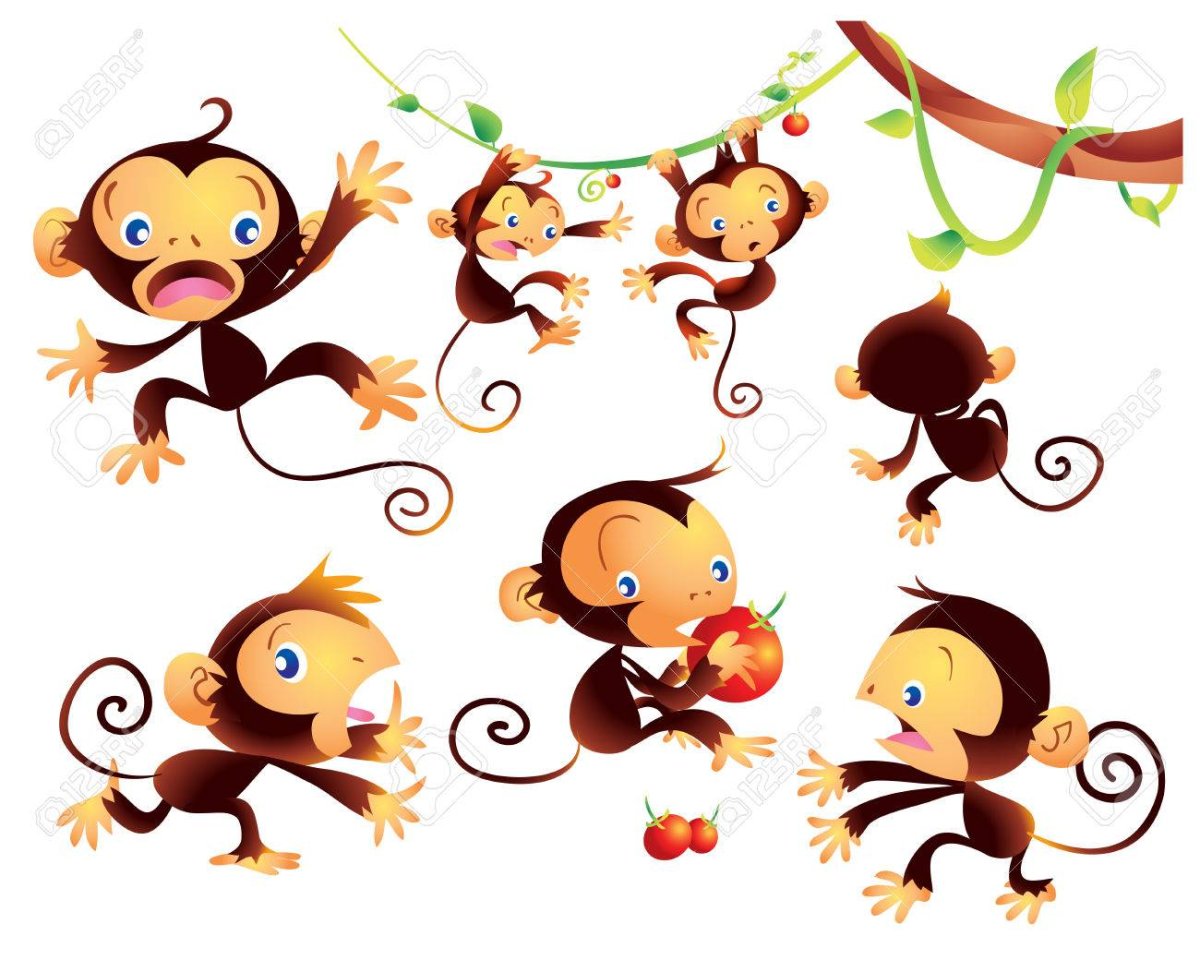 Обезьянки младший