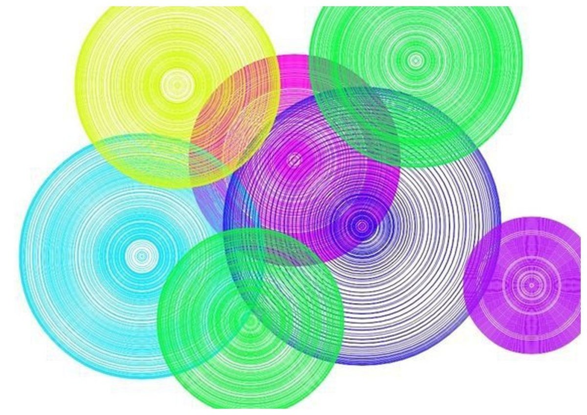 Много кругов