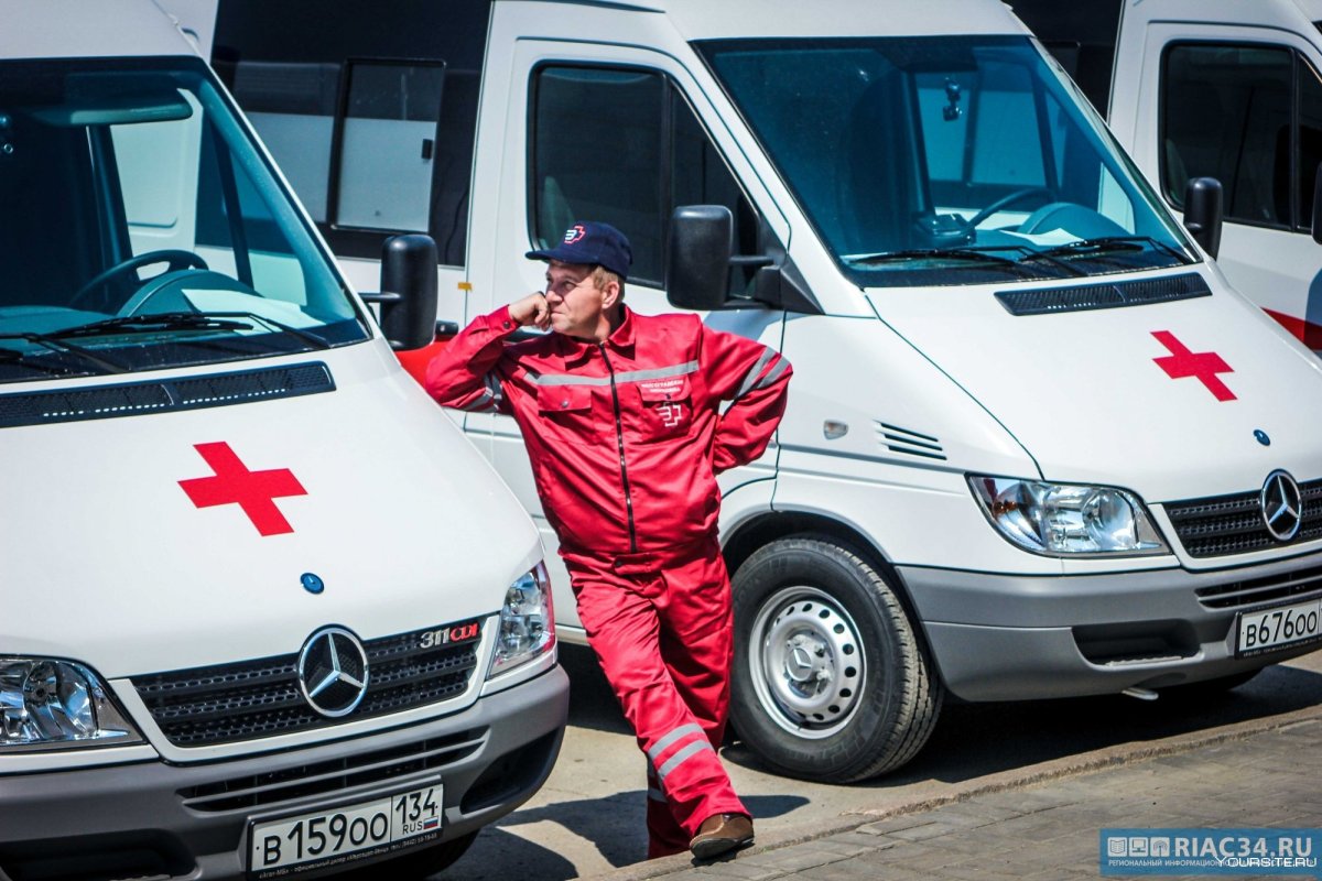 Машина скорой помощи в Волгограде