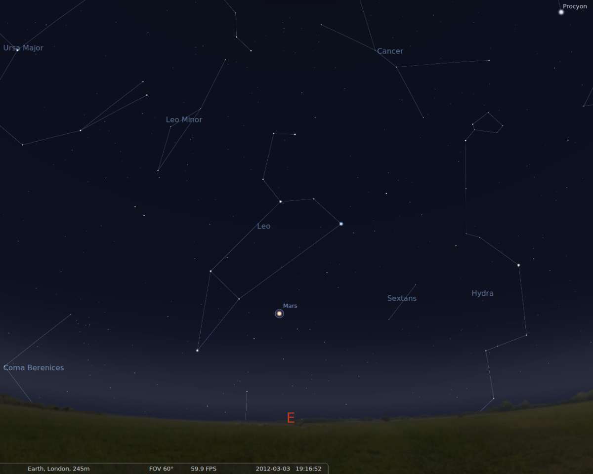 Близнецы и Лев Созвездие