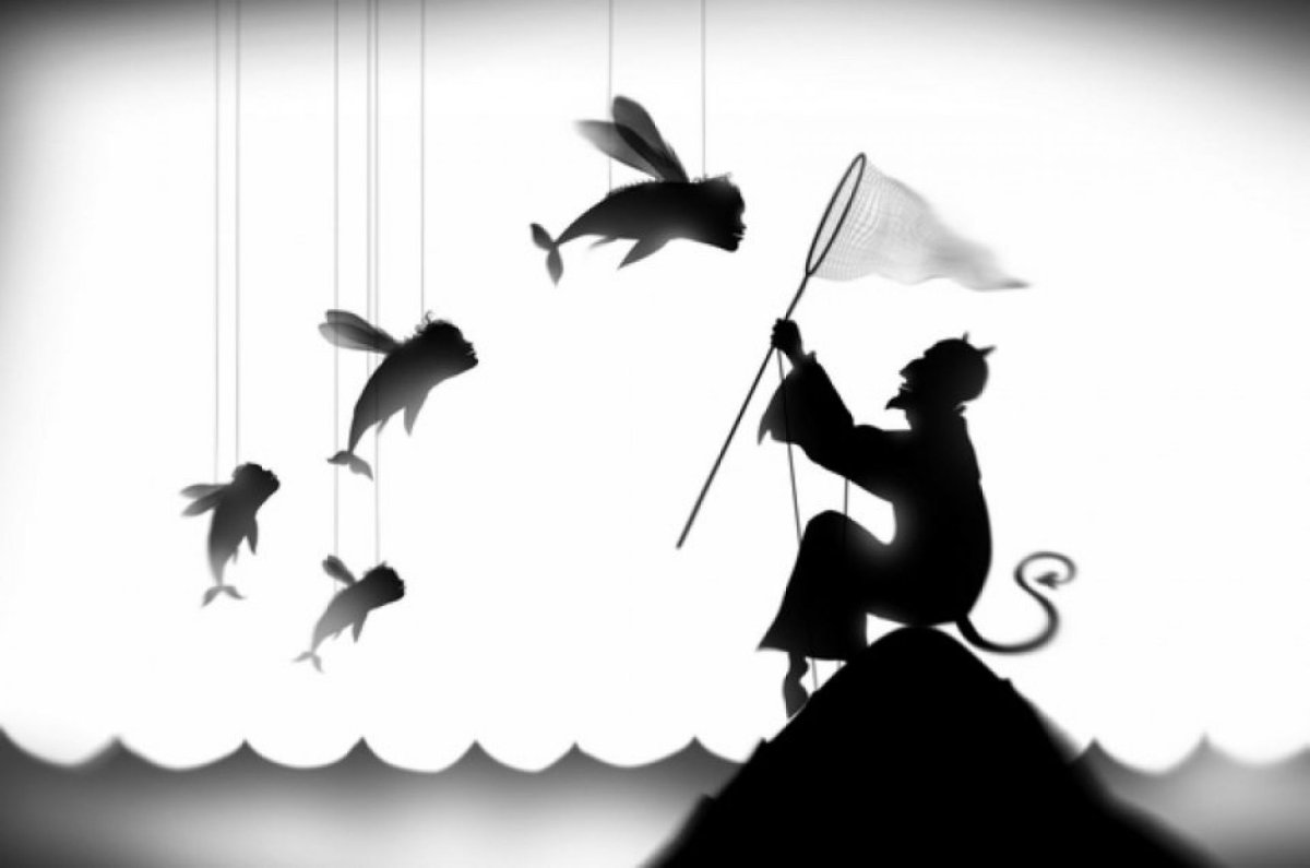 Силуэтные тени