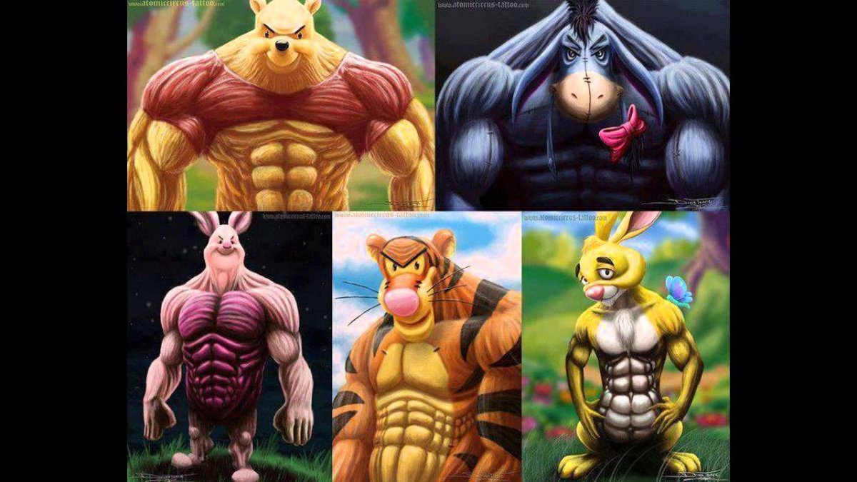 Качки из мультиков