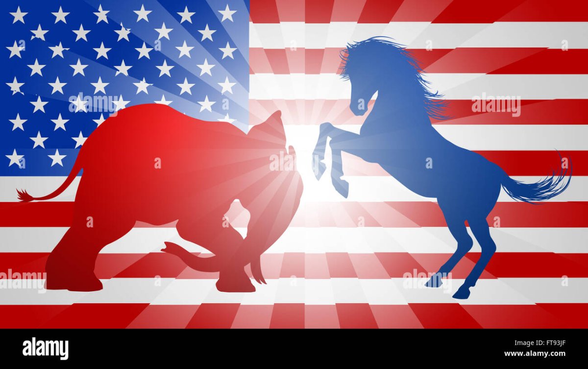 Флаг из лошадей