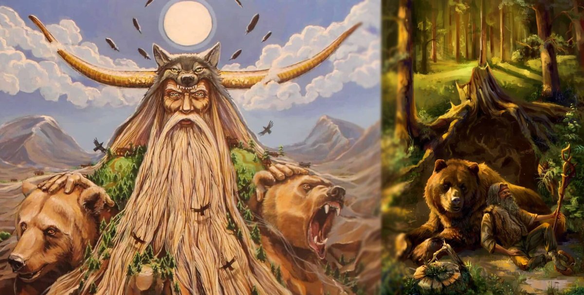 Славянский Бог Велес чб