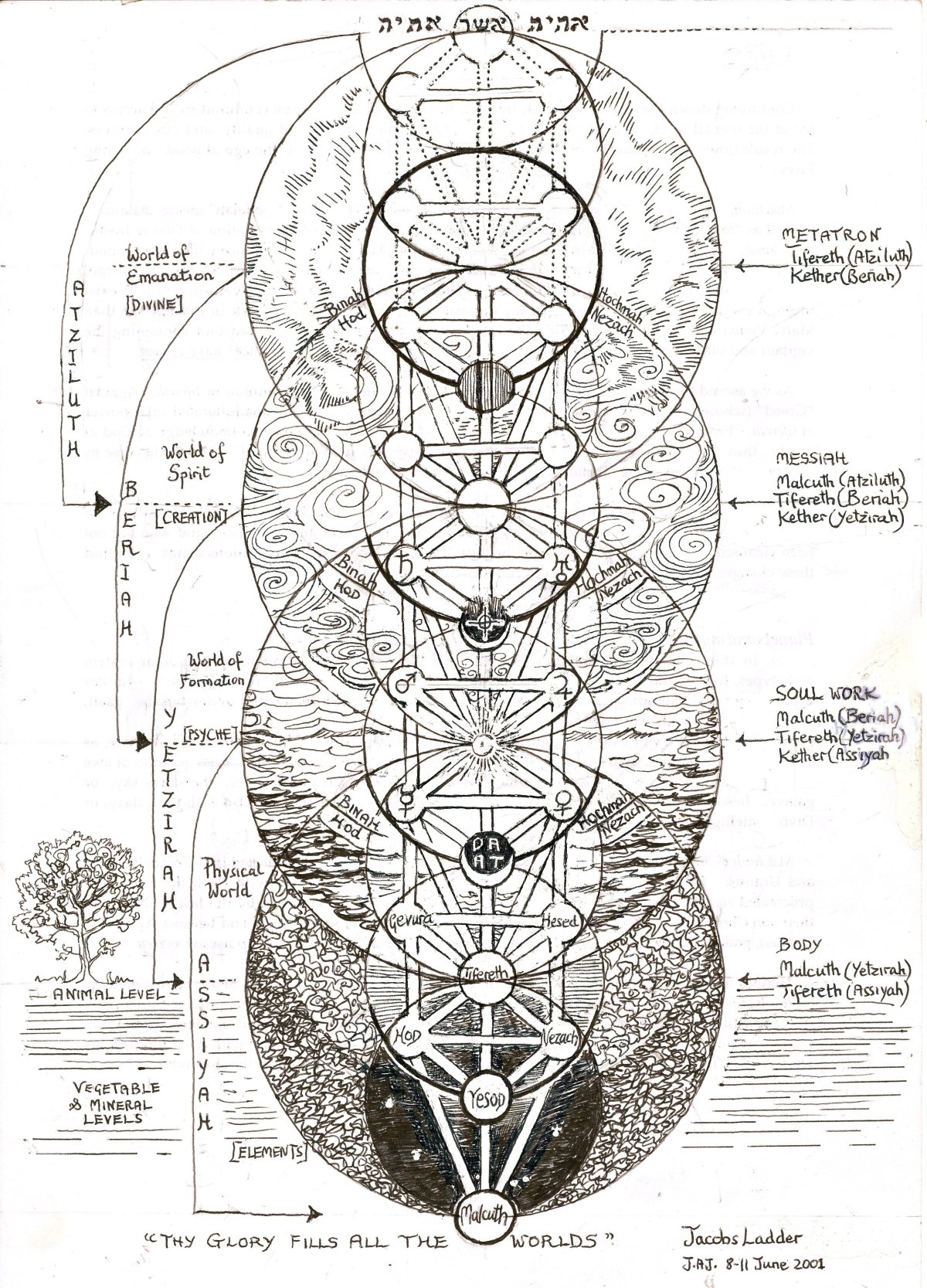 Дерево Сефирот Древо жизни