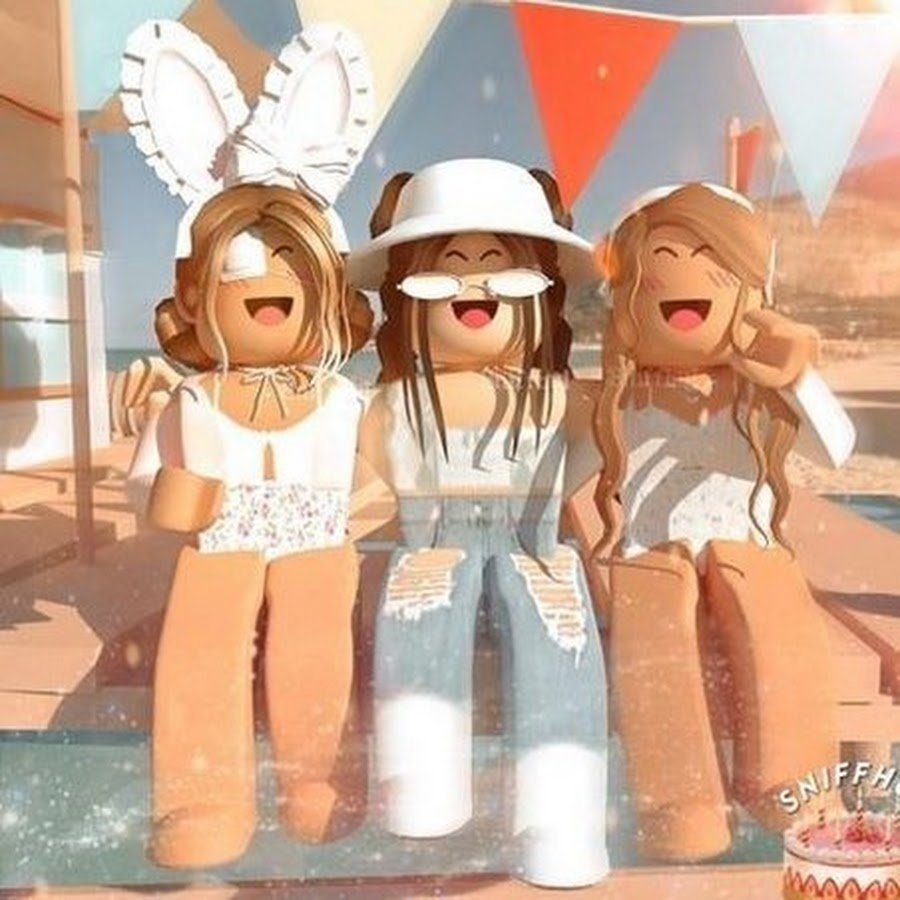 Эстетика РОБЛОКС 2 девочки