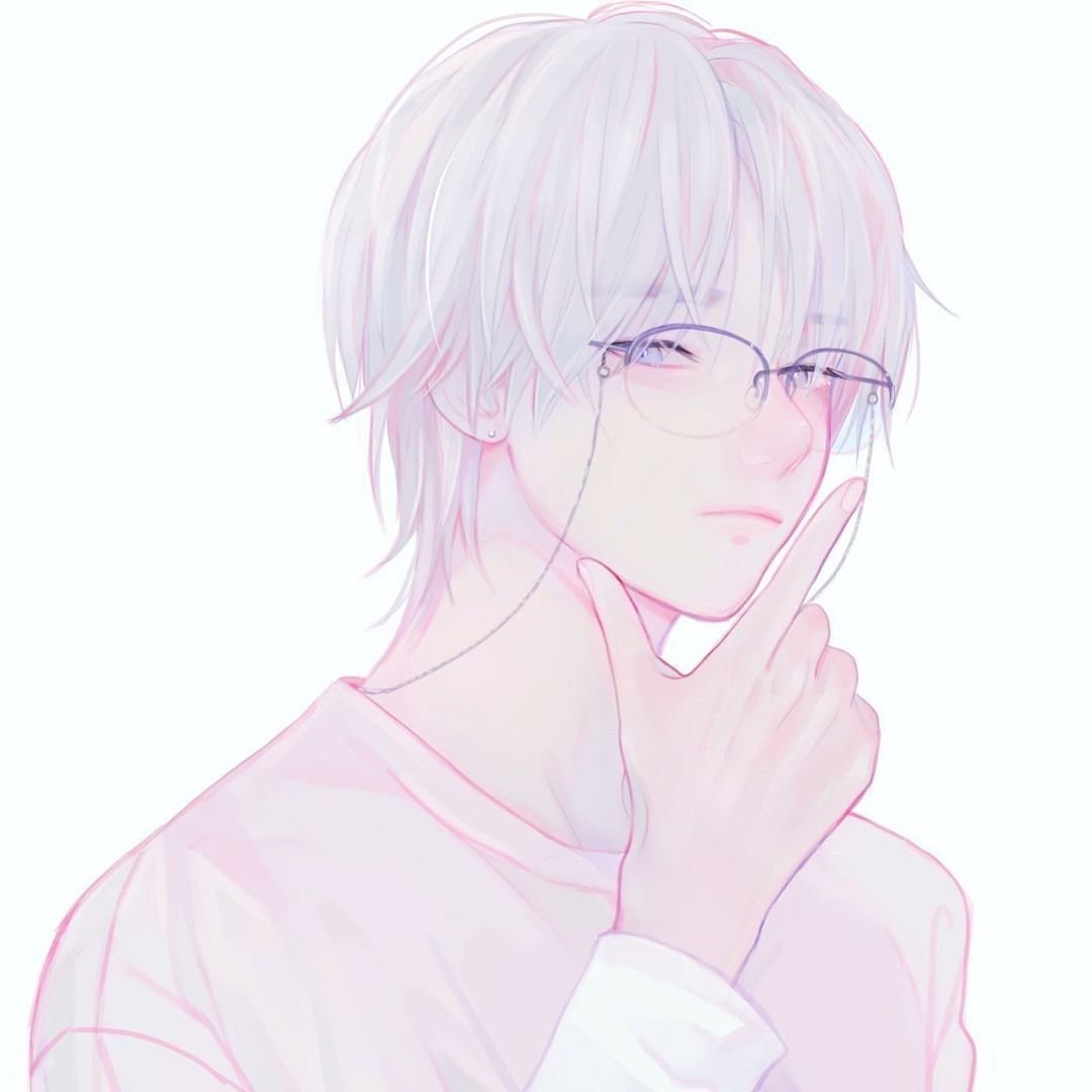 Аниме парень в маске