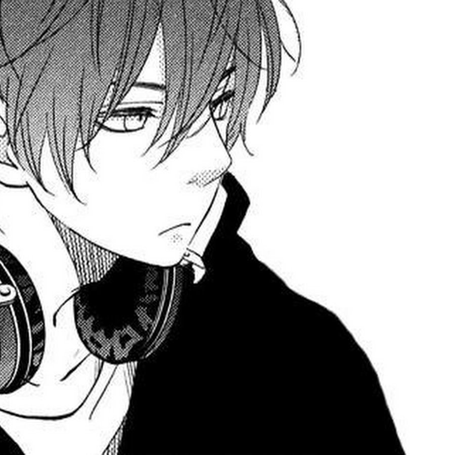 Парень в очках арт