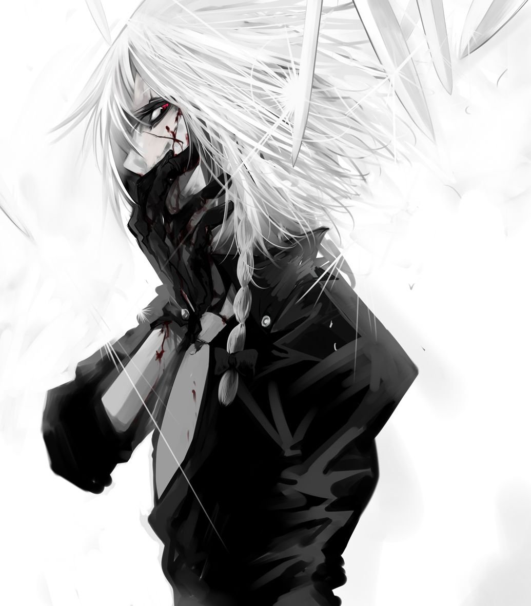 Аниме авы белые парни