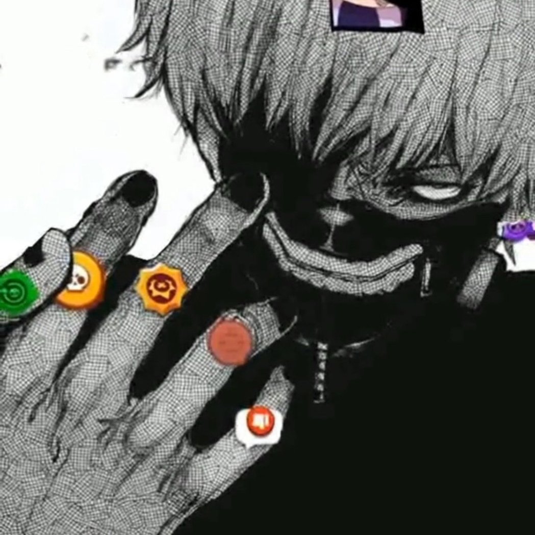 Канеки черно белые авы