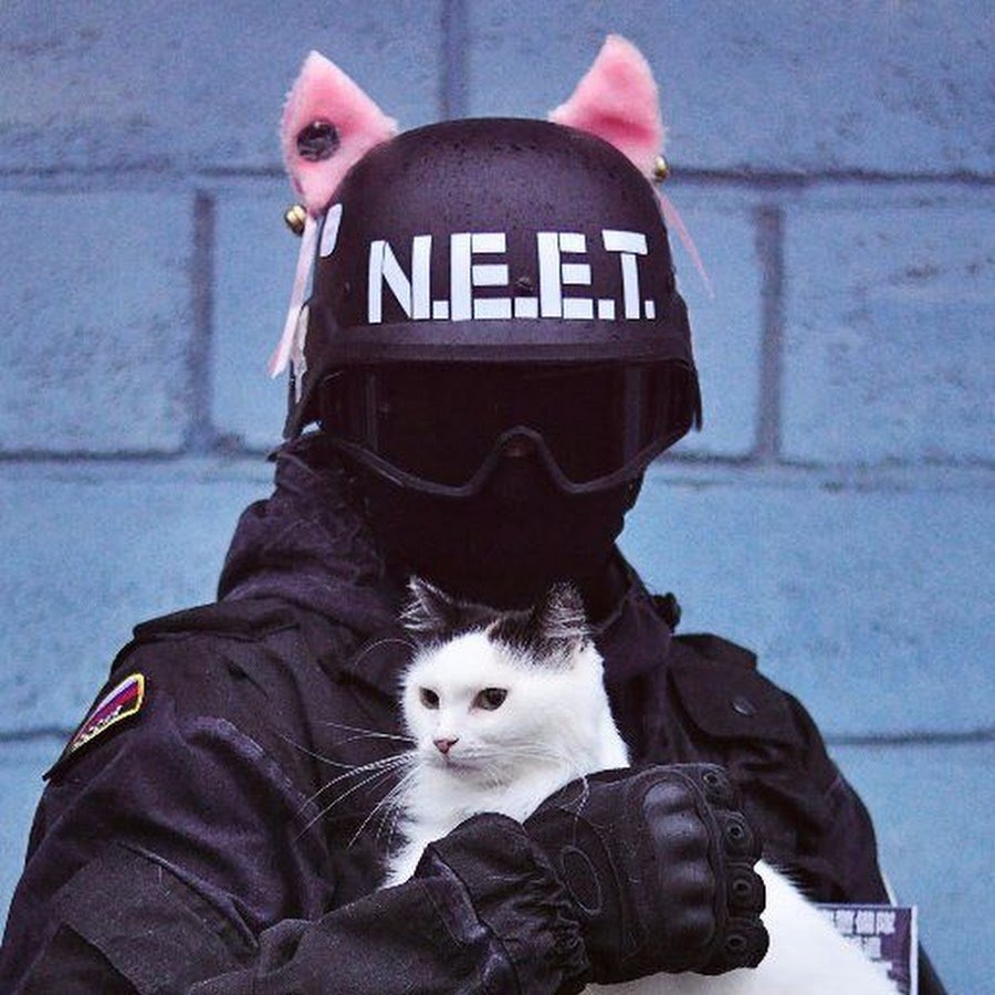 Спецназовец n.e.e.t с ушками