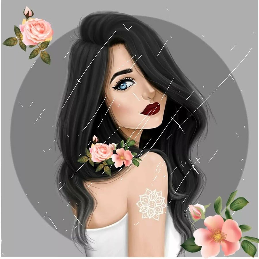 Красивые девушки мультяшные