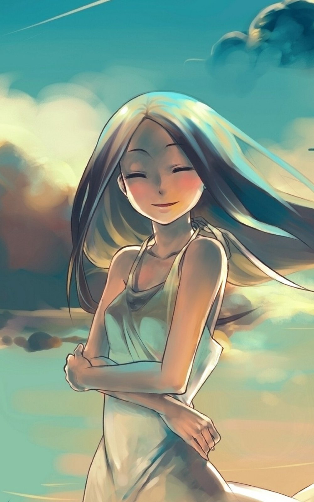 Анимешная девочка аватар