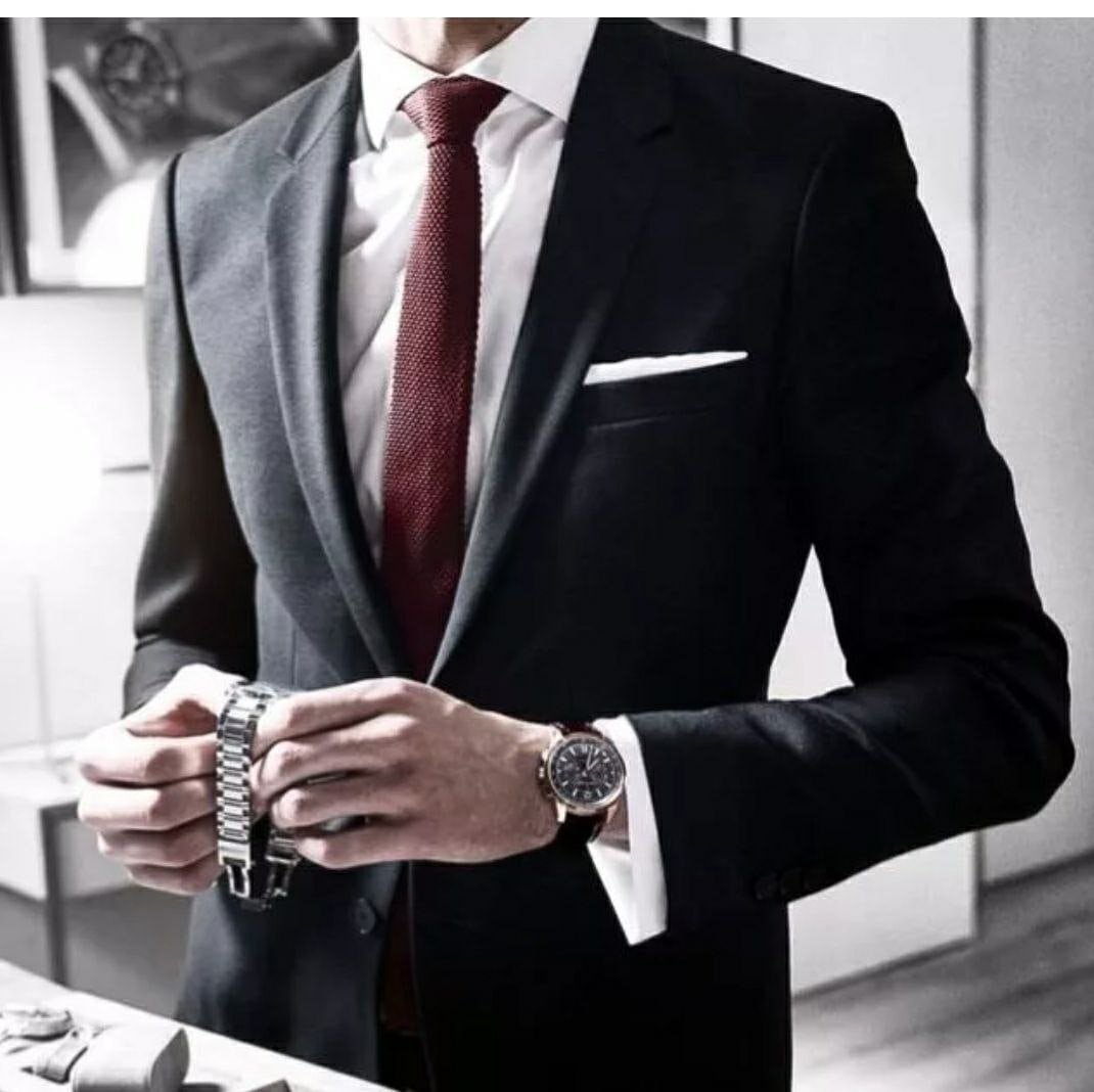 Парни в костюмах Эстетика