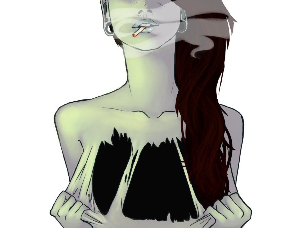 Грусть под маской